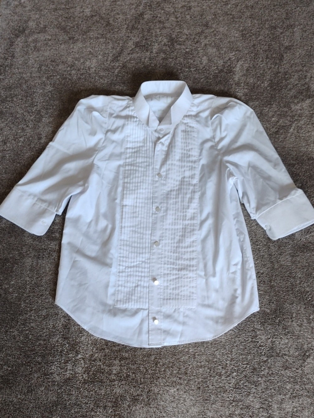 Kate McHale Jensen Bontina Tux Top No Ruffle